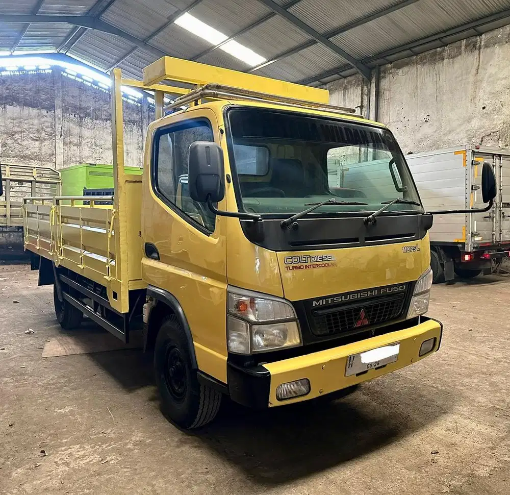 Mitsubishi Canter 110ps engkel long bak 3way Fe71 Full ori 2015