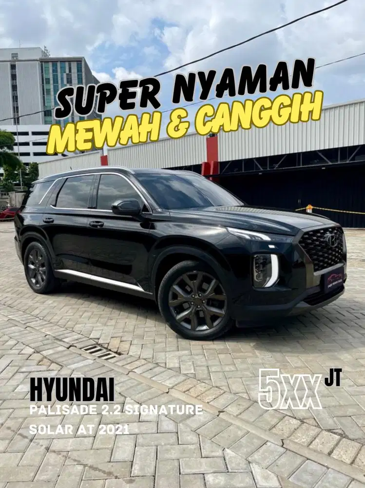[Low KM 36 ribu] Hyundai Palisade 2.2 Signature Solar AT 2021