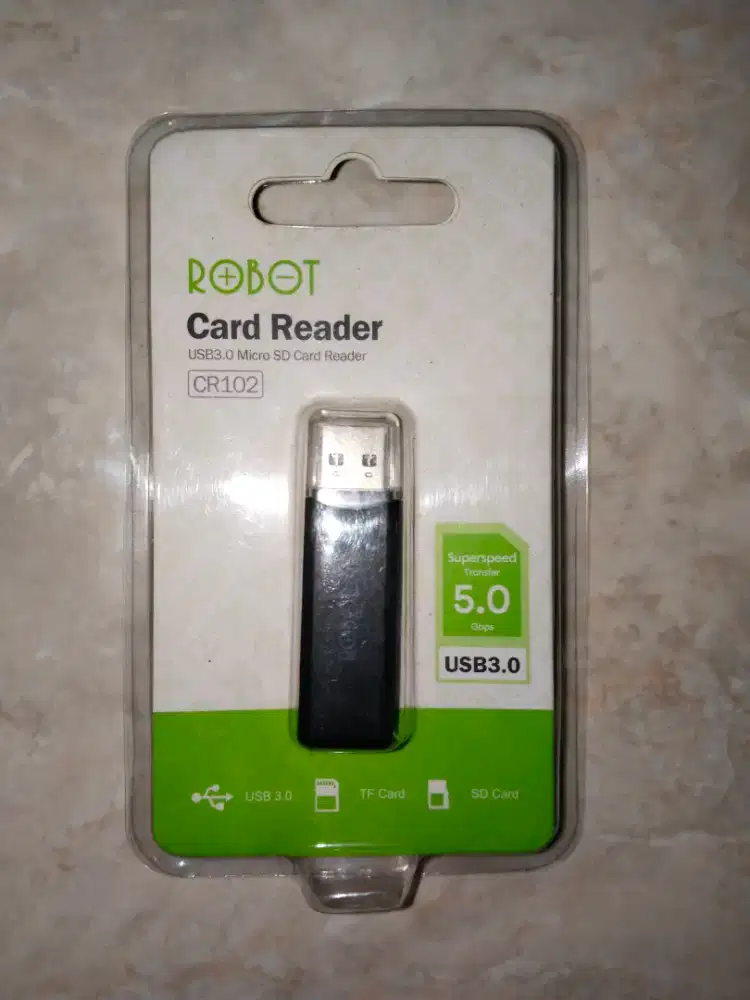 jual card reader merek robot original dan segel resmi