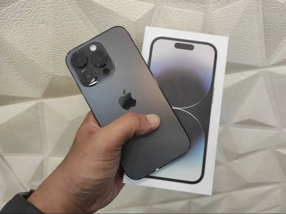 iphone 14 pro 128gb ibox lengkap ori mulus