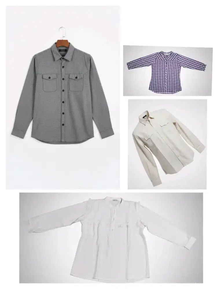 Kemeja lengan panjang wanita