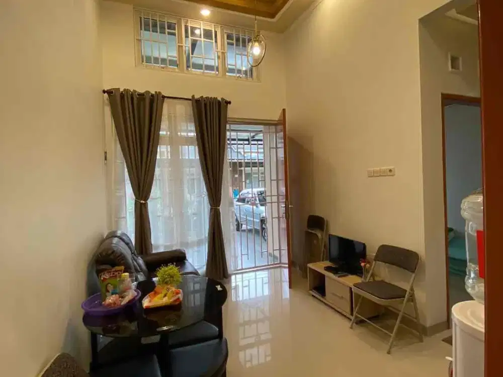 dijual cepat rumah siap huni 1 lantai full furnish di daya makassar