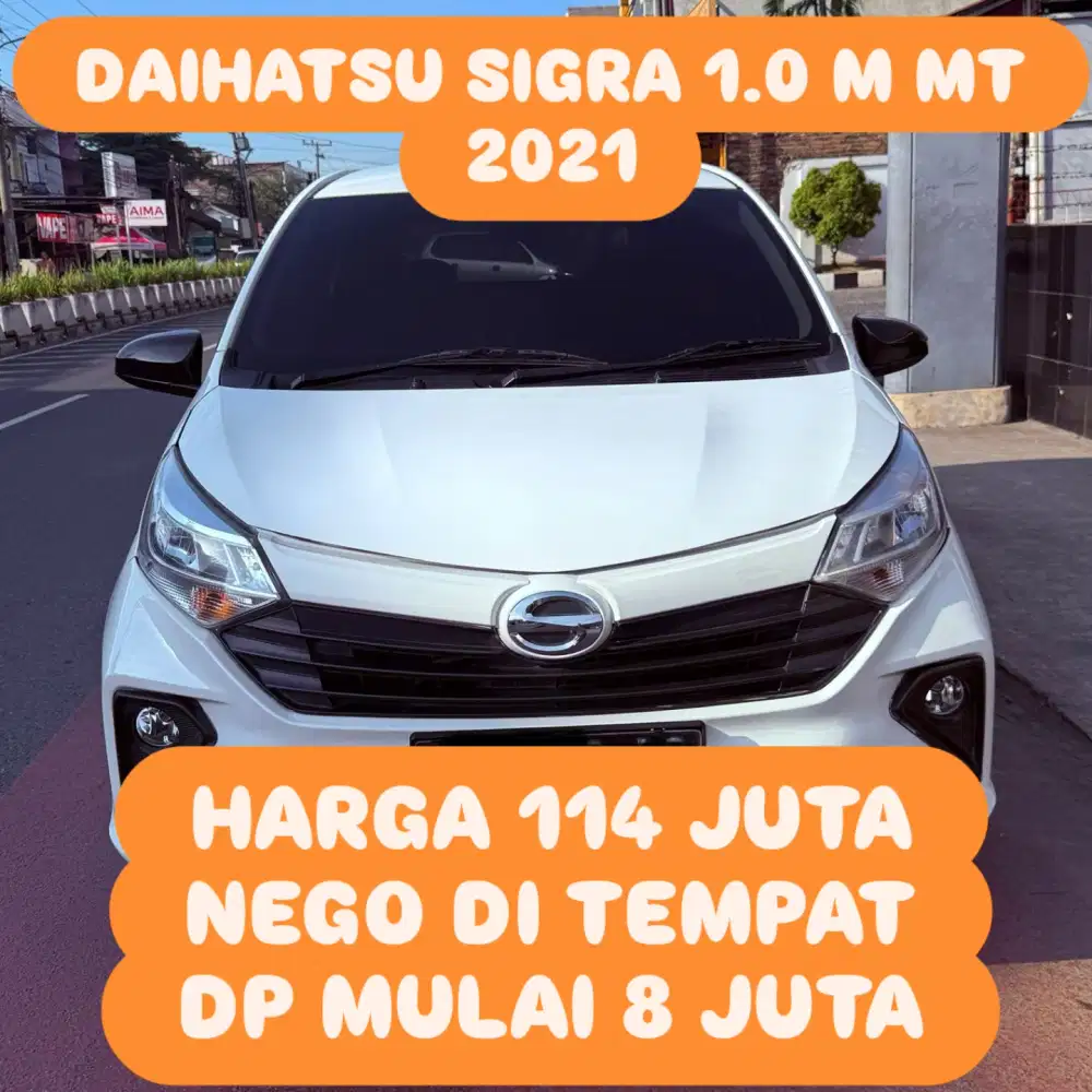 Daihatsu Sigra 2021 Bensin DP 8 JUTA