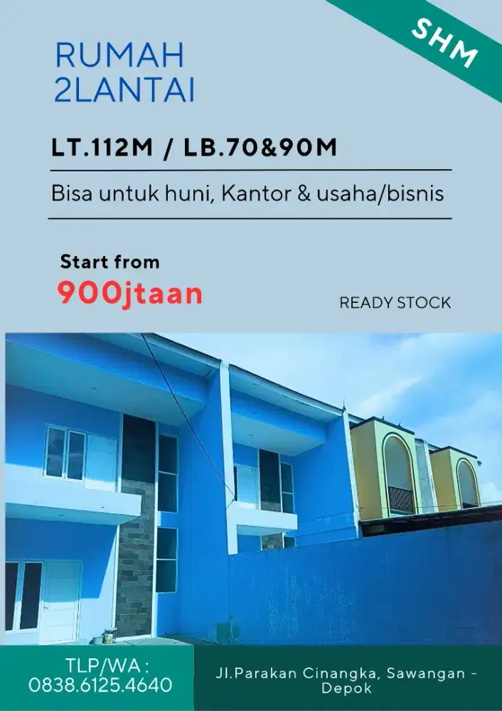 CASA ROSE RUMAH 2 LANTAI