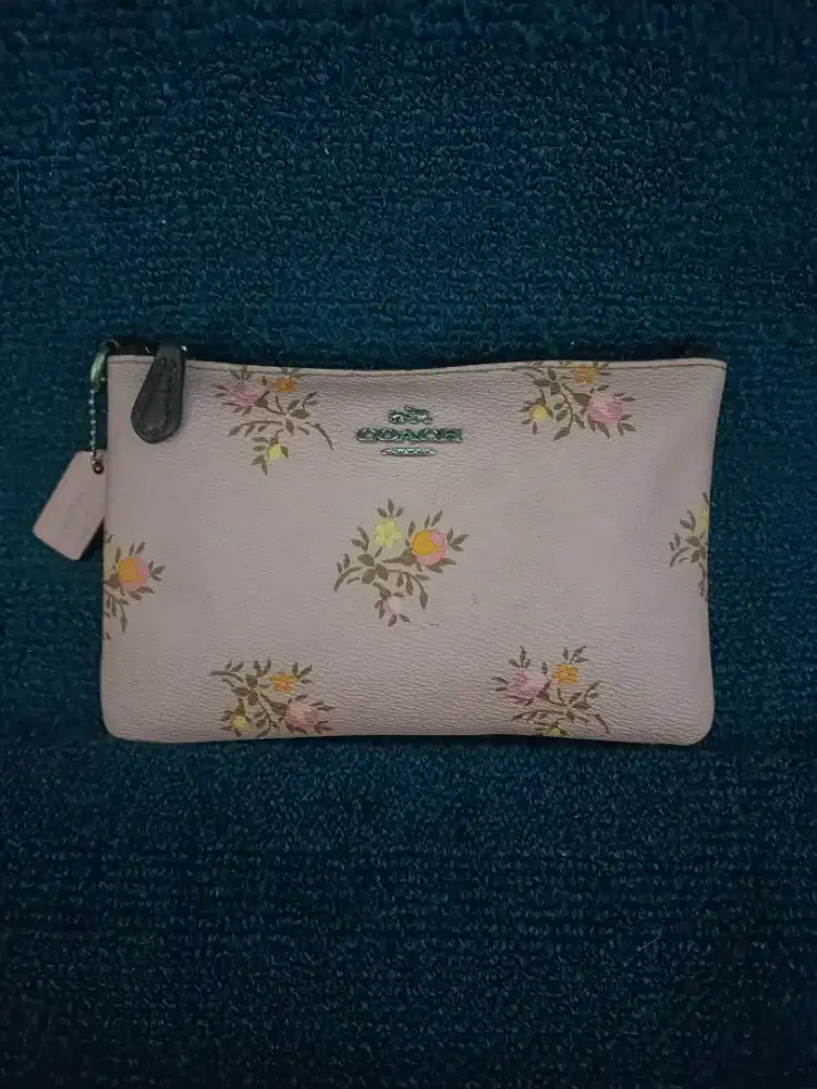 Rare Coach Dandelion Pink Wallet Clutch