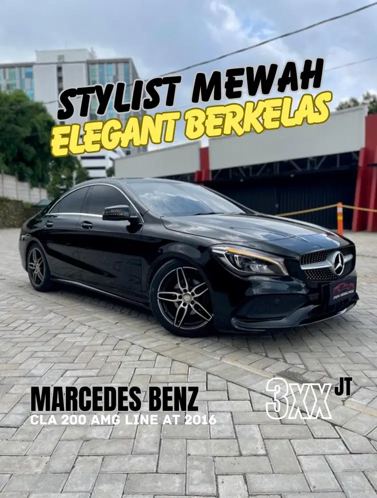 [LOW KM 23 ribu] Marcedes Benz CLA 200 AMG LINE 2016