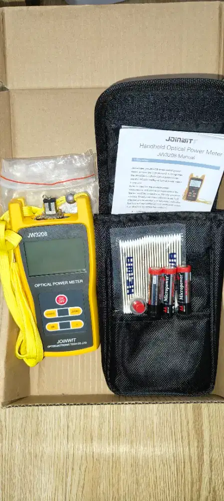 OPM Optical Power Meter JOINWIT JW3208 fiber optic cable tester OPM