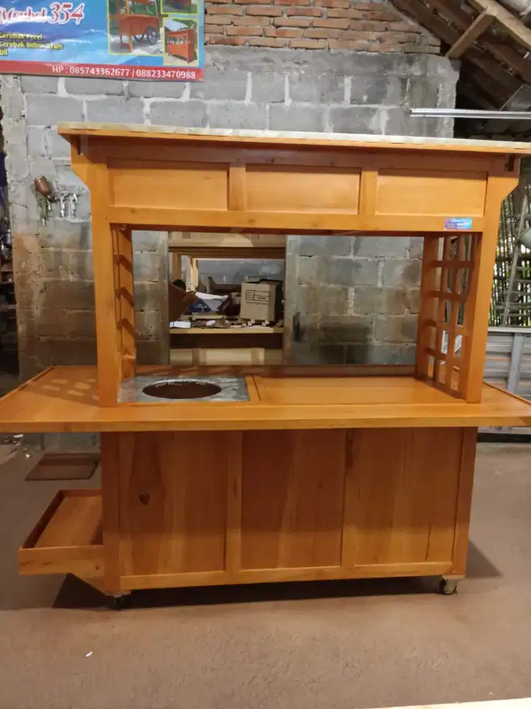 Gerobak Bakso Mie Ayam jg Melayani Pesanan Gerobak Bubur Sate Soto dlL