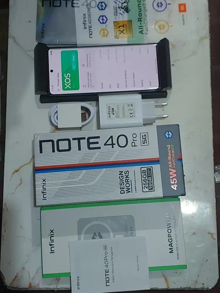 Infinix note 40pro 5G SRies langkah BMW