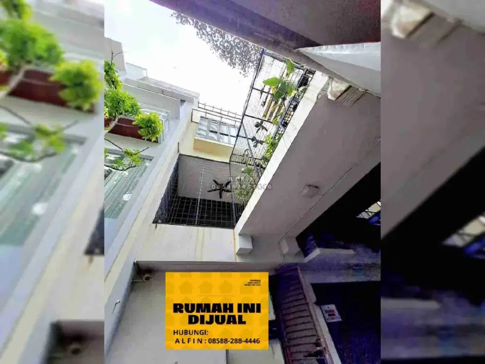 Rumah Springhill Golf Kemayoran 4 Lantai Dekat Toll Prj Ancol