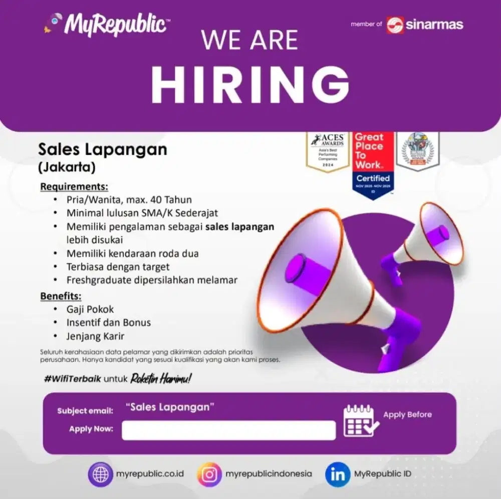 Sales Internet Terbaik