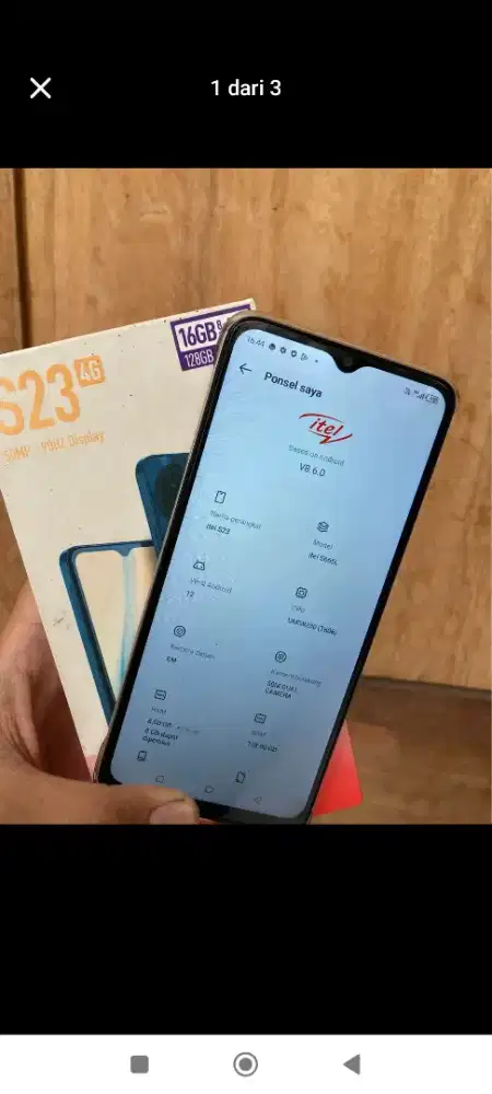 Itel s23 8/128 nominus