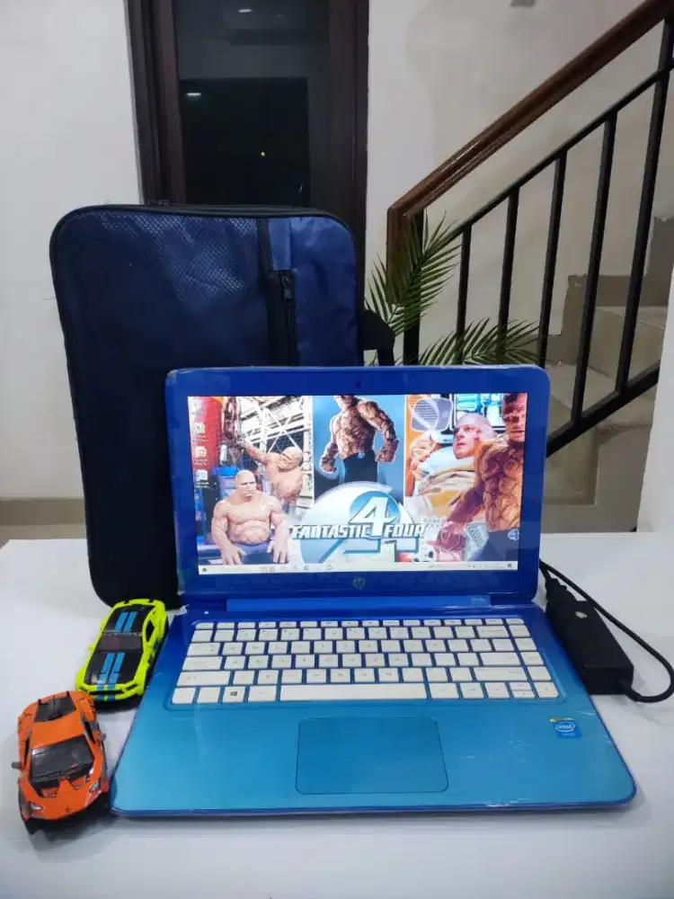 laptop Design Editing HP Stream 13 Slim bnget Mewahh BLUE EDITION [SSD