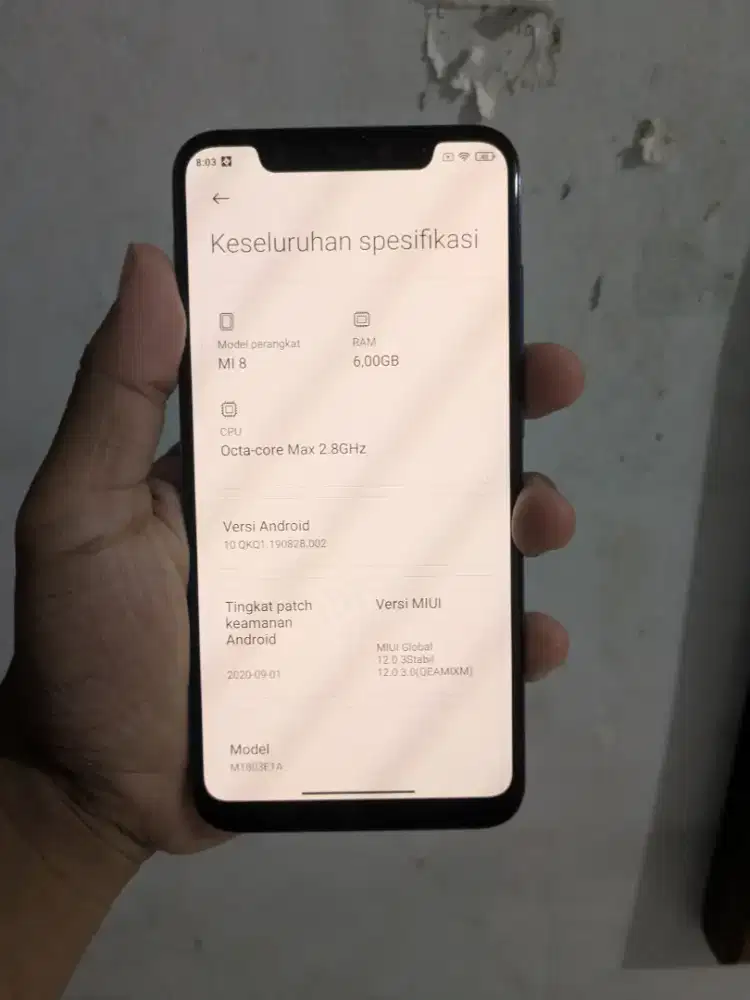 Xiaomi mi 8 6/128gb