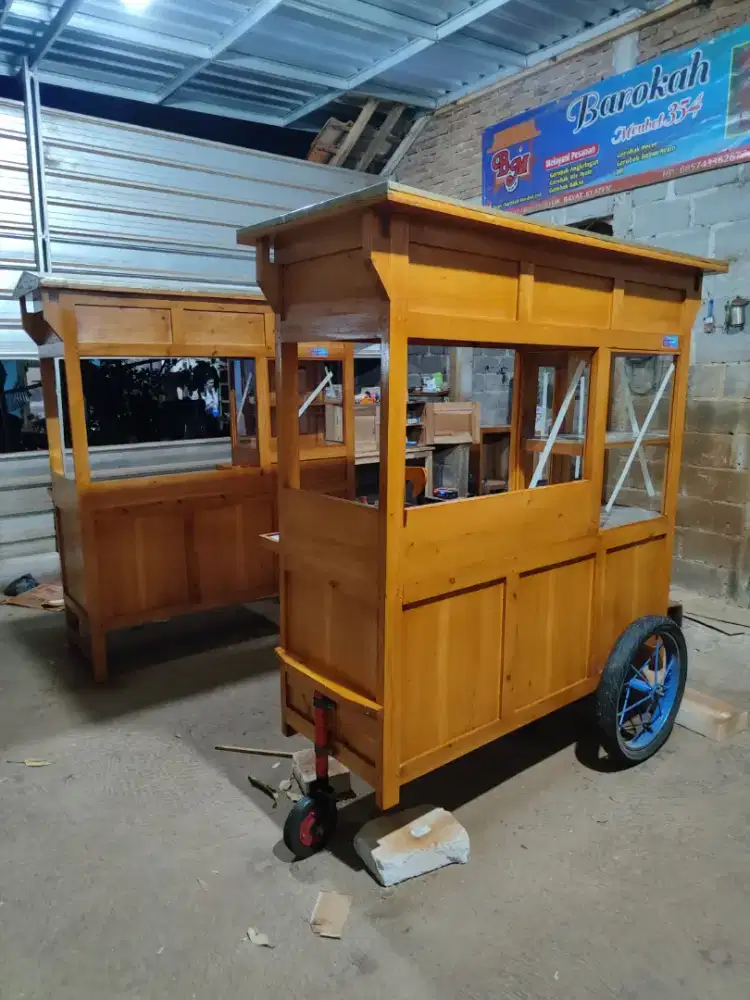 Gerobak Bakso Mie Ayam jg Melayani Pesanan Gerobak Bubur Sate Soto dlL