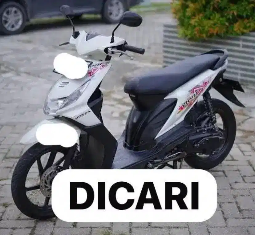 Di Cari Honda Beat 2009 Ke Atas Beat 2011 Beat Karbu 2012