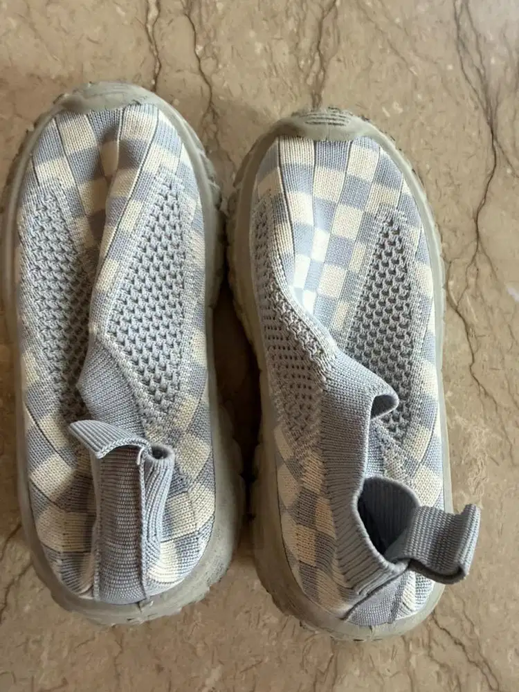 Slip On Anak Rajut Biru – Nyaman & Ringan