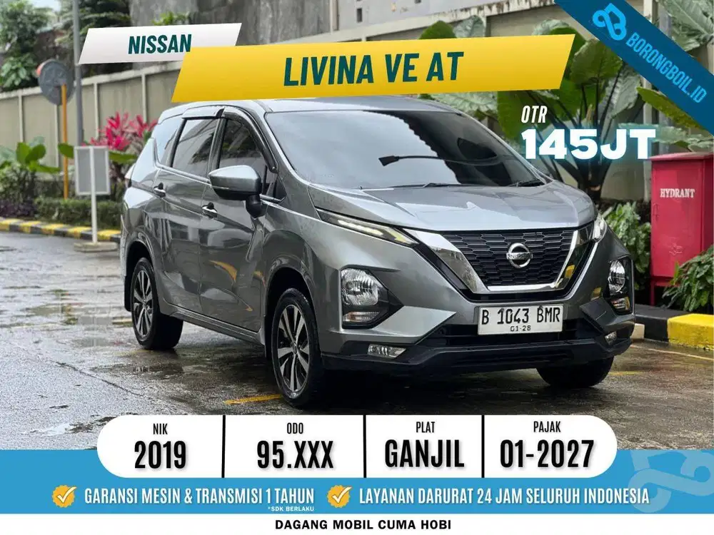 NISSAN LIVINA VE AT 2019 ABU TERMURAH