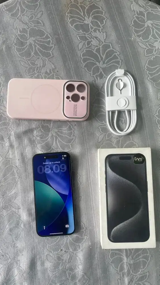 FS Iphone 15 Pro 128GB Black Titanium Ex Ibox