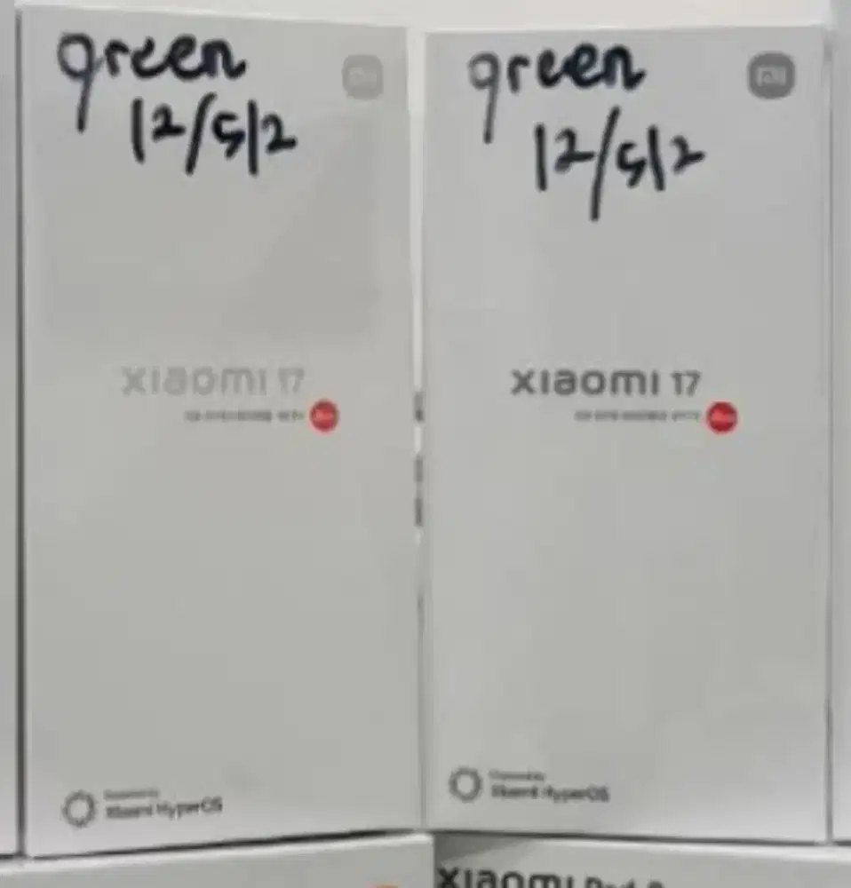 Xiaomi 17 12GB+512GB Green BNIB Garansi Resmi Indonesia
