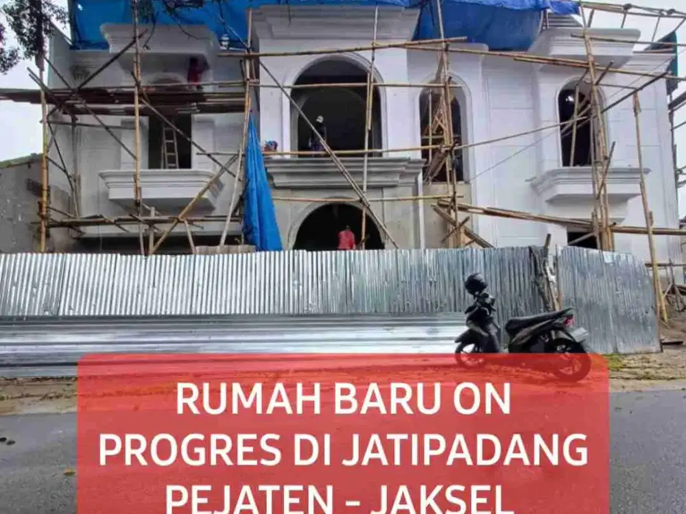 Rumah baru mewah besar di Jati Padang Pejaten Jaksel 673mtr ad kolam renang