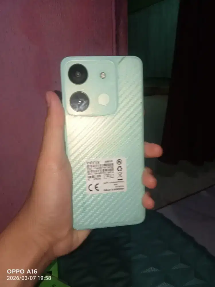 Infinix Smart 7 - Orisinal Fullset - 4+3/64GB