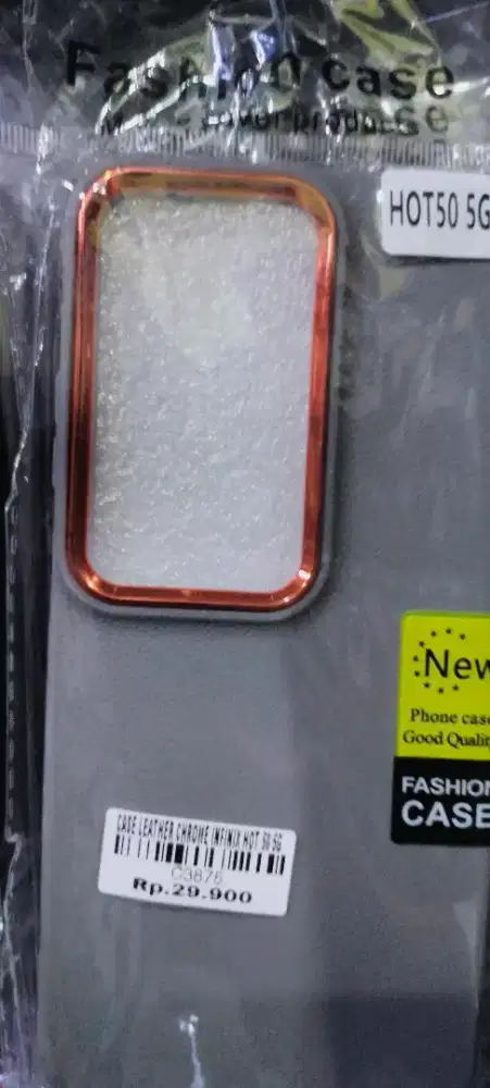 CASE LEATHER CHROME INFINIX NOTE 50