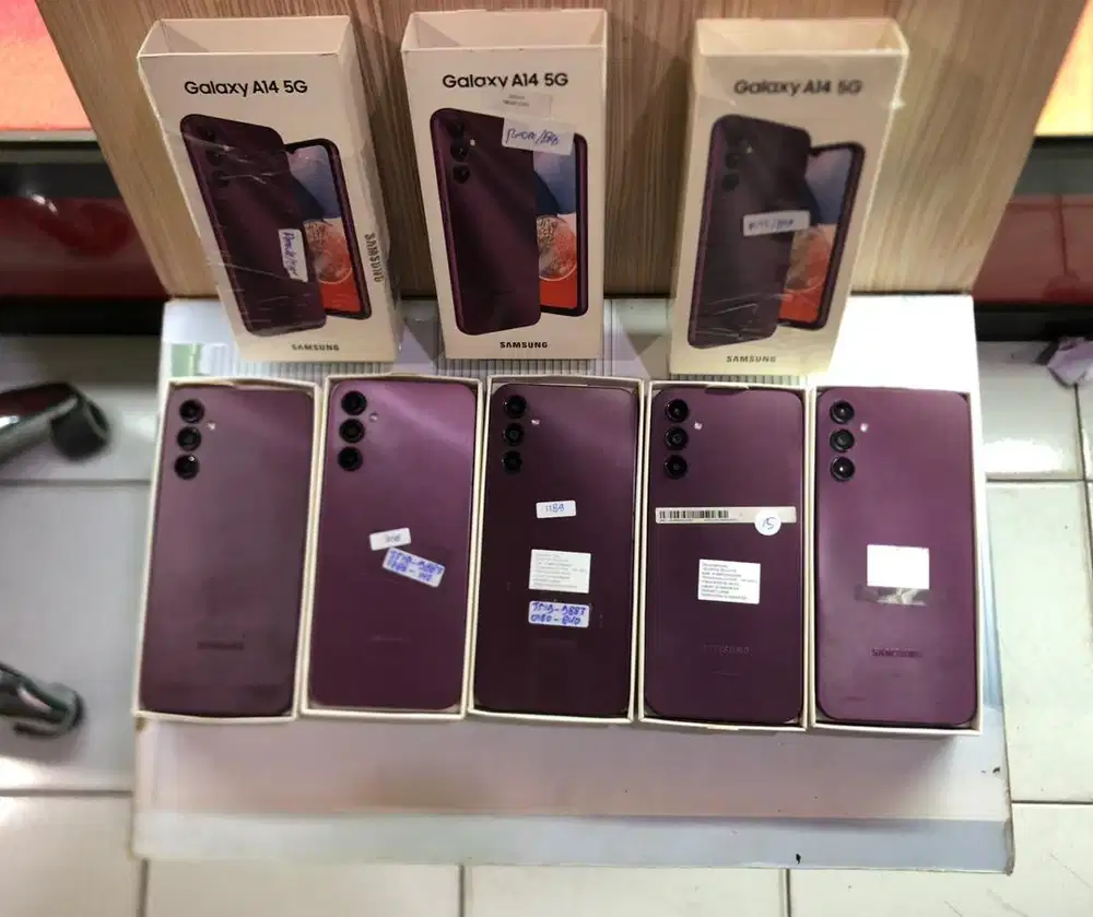 samsung A14 5G 6/128 Resmi Exdisplay siap pakai