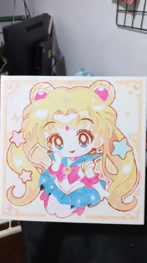 Lukisan sailor moon