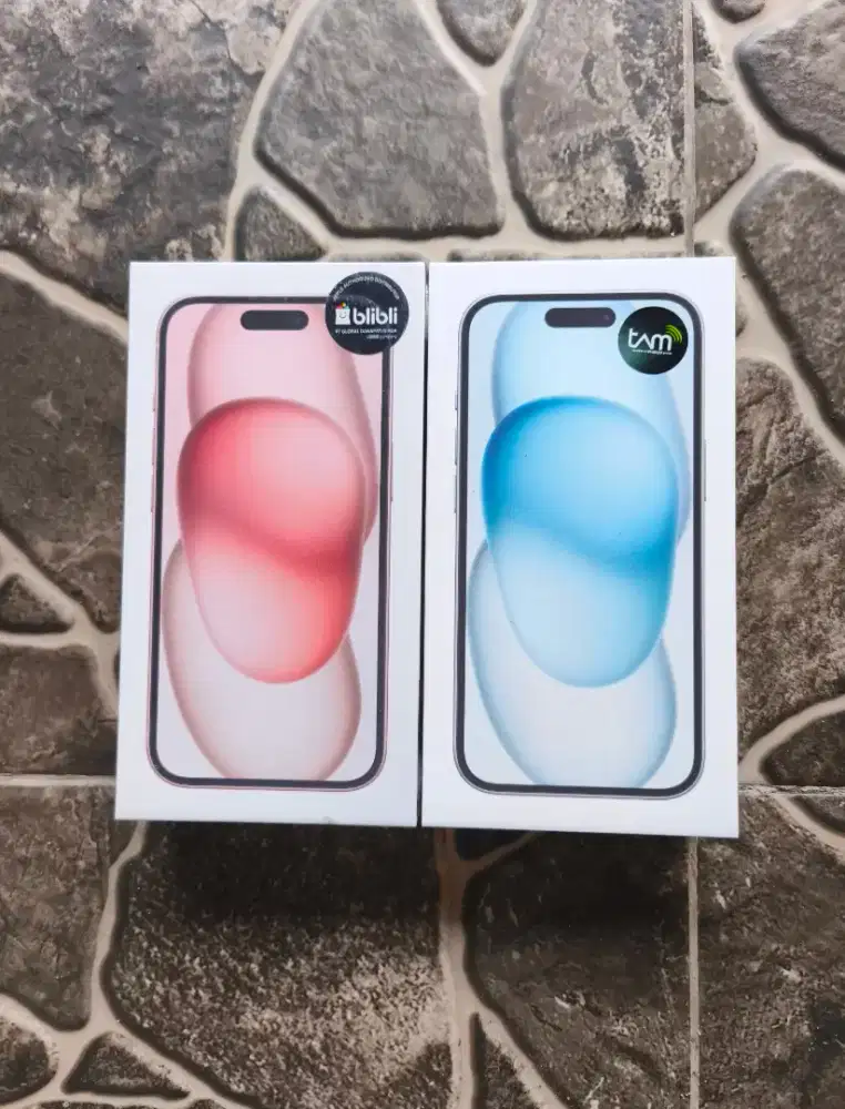 Iphone 15 128gb new segel garansi ibox