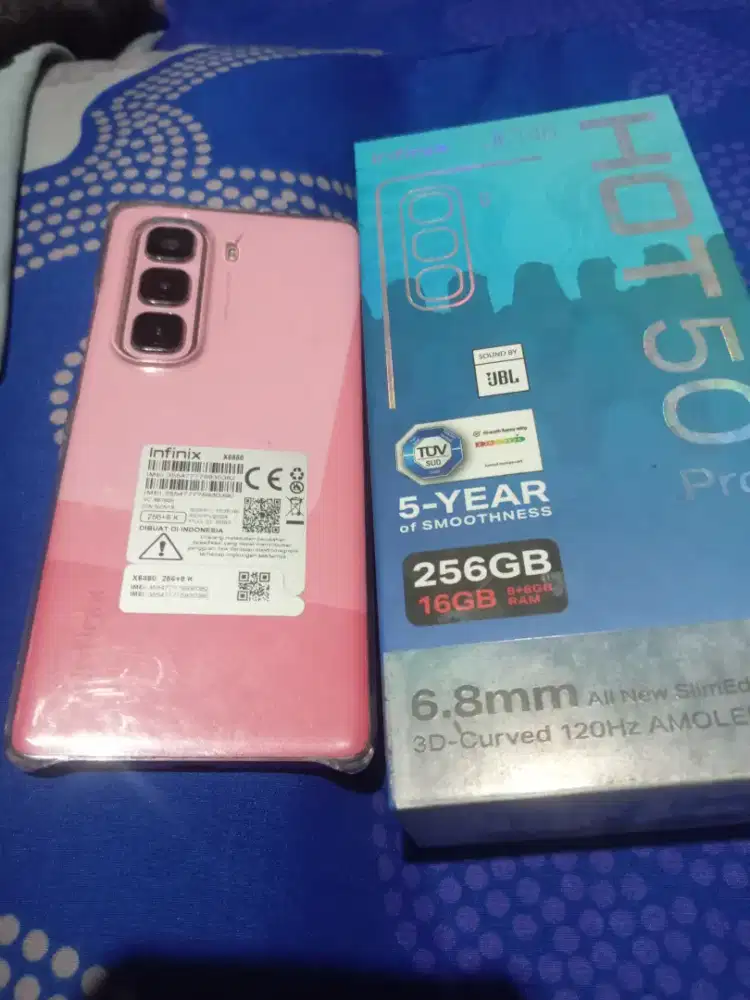 Infinix Hot 50 Pro+ 8/256 GB fullset like new