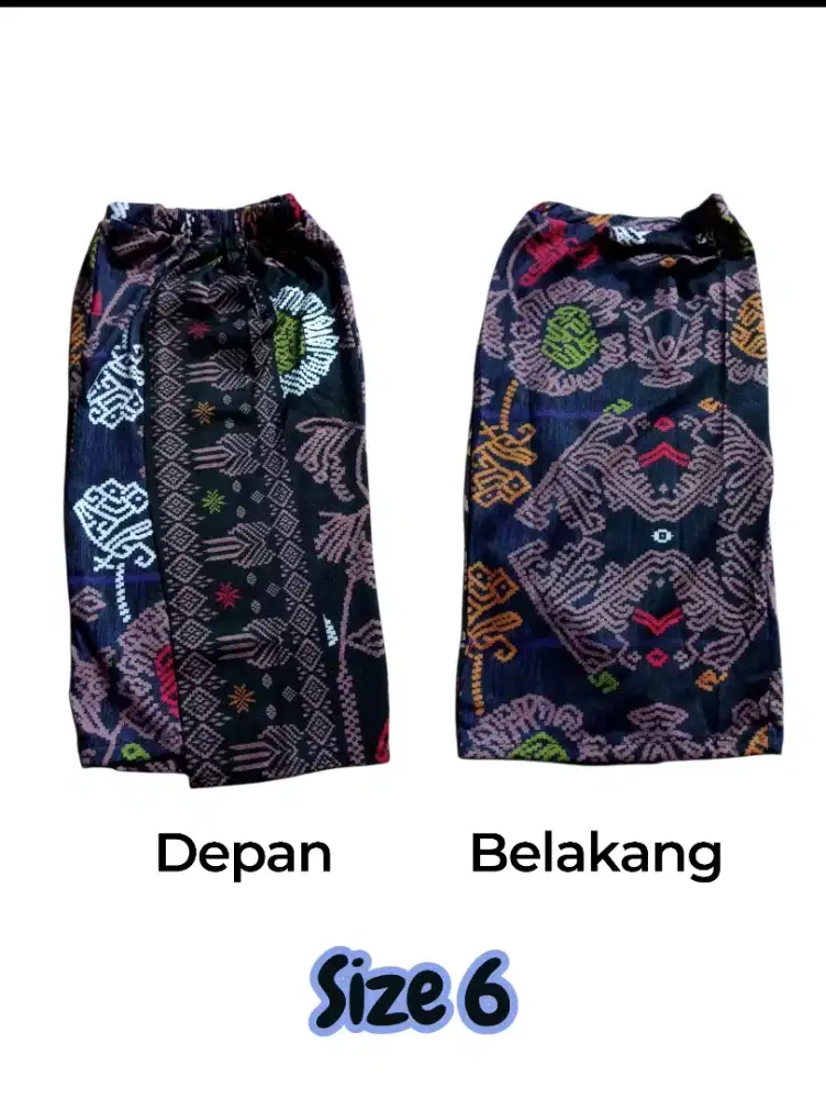 Rok Kamen Jadi Mostcreft Anak warna Ungu size 8