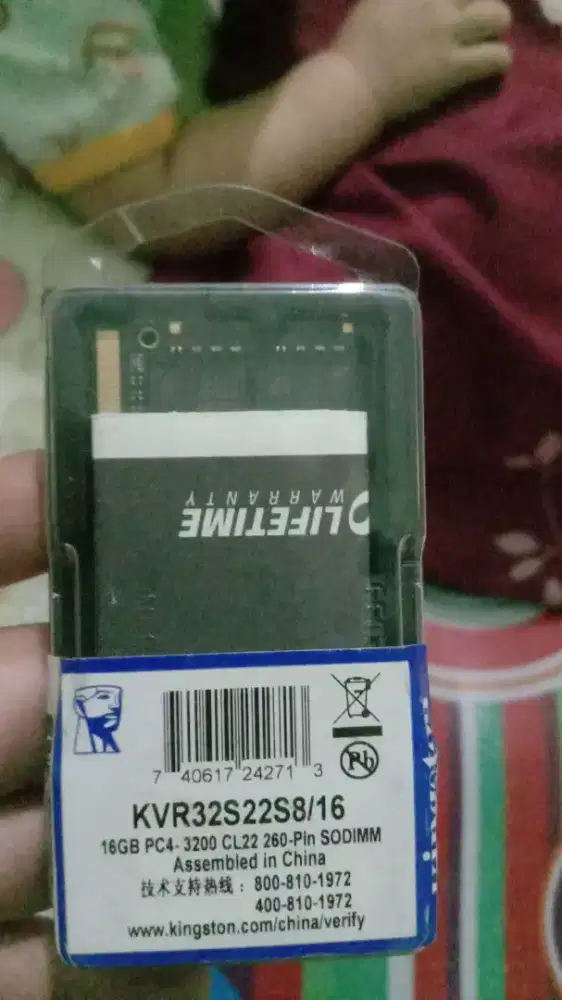 Ram laptop 16 giga speed 3200