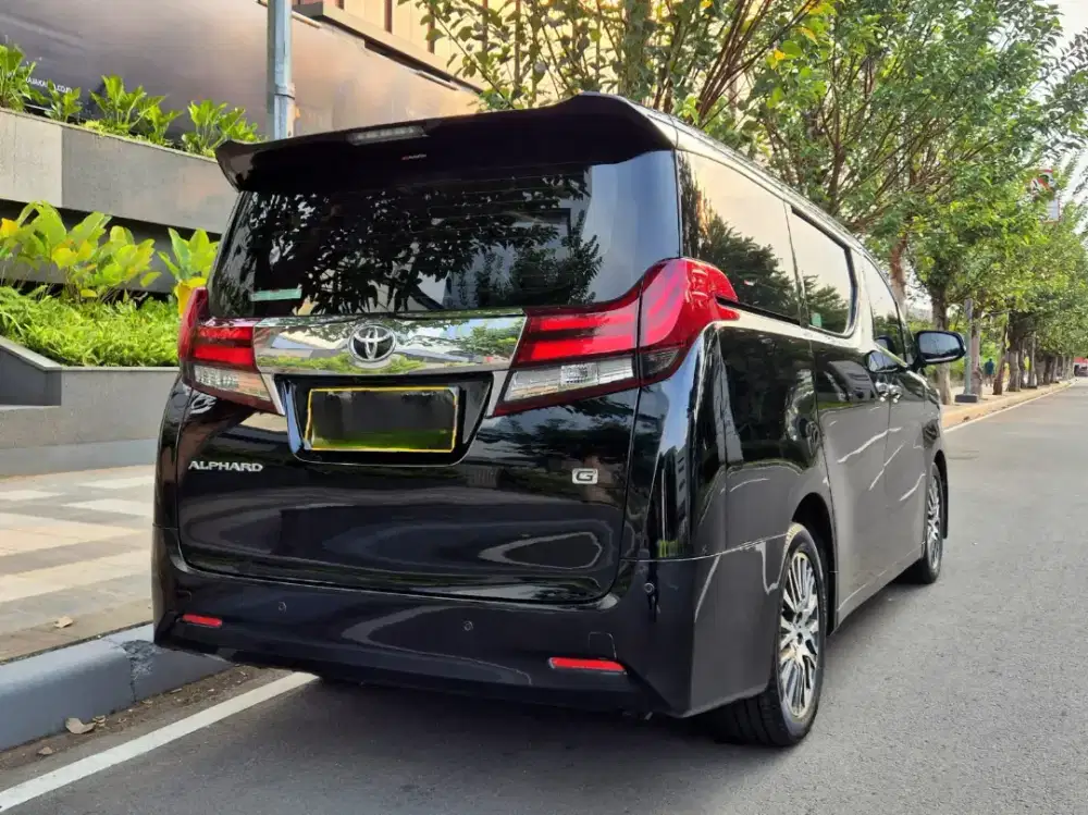 Alphard G ATPM 2017 KM RENDAH CASH