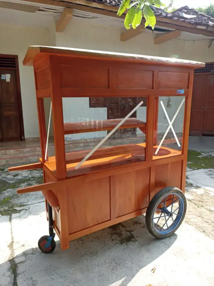 Gerobak Angkringan jg Melayani Pesanan Grobak Bakso Mie Bubur Sate dlL