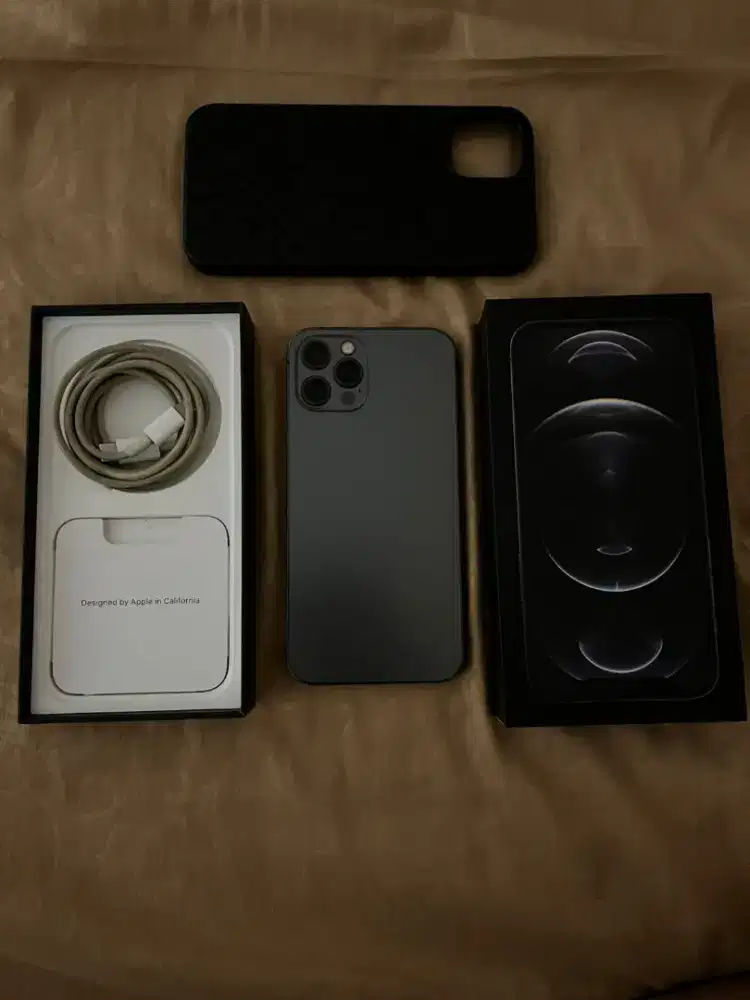 Iphone 12 pro 128gb graphite garansi resmi Digimap