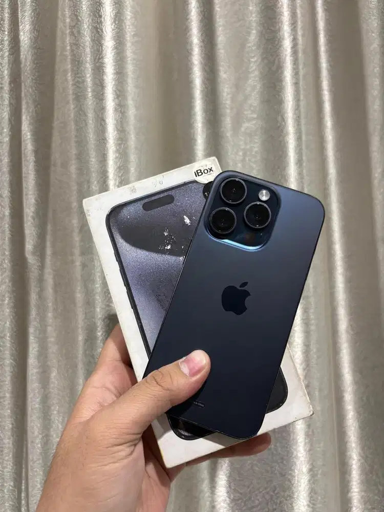 JUAL BU IPHONE 15 PRO IBOX 128 GB