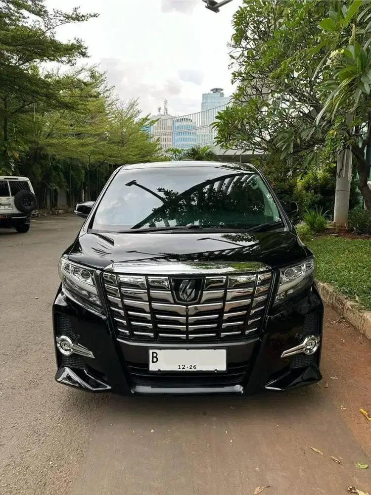 toyota alphard SC PS 2016 km 39 rb