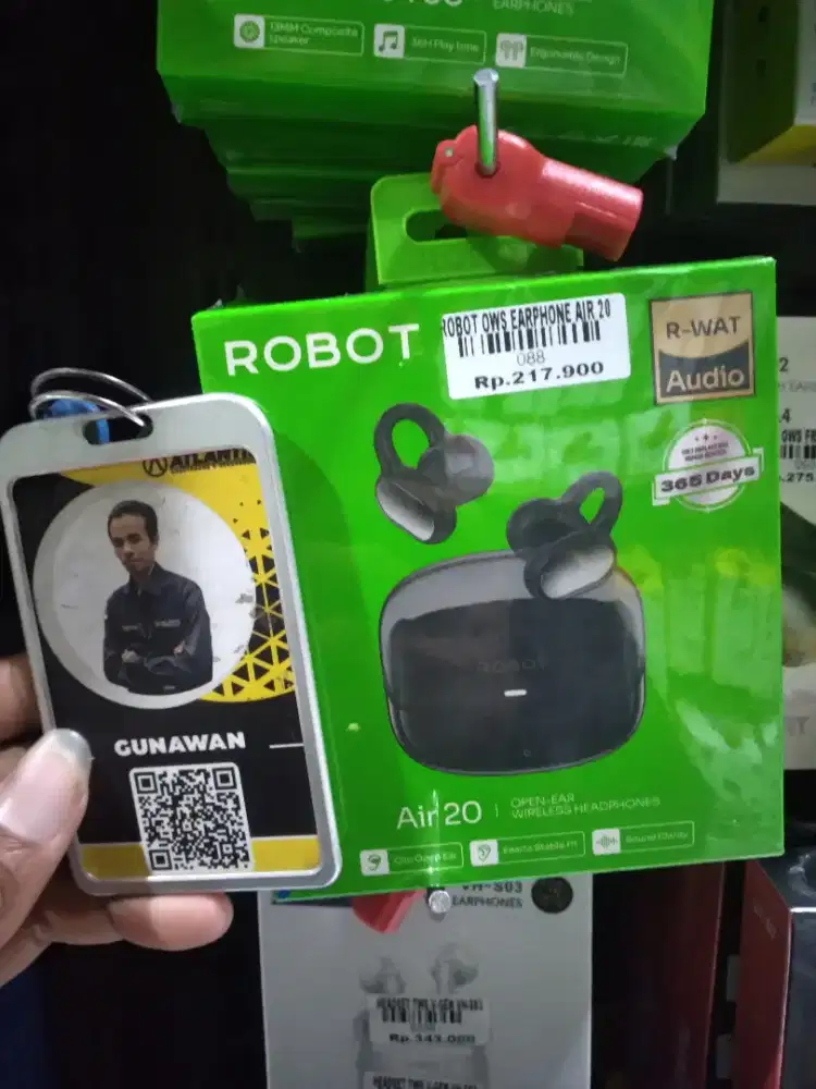 Headset BT ROBOT AIR 20 ATLANTIS DAHSYAT