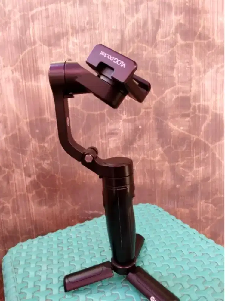 Jual gimbal stabilizer hp batre awet ramping murah bagus terawat medan