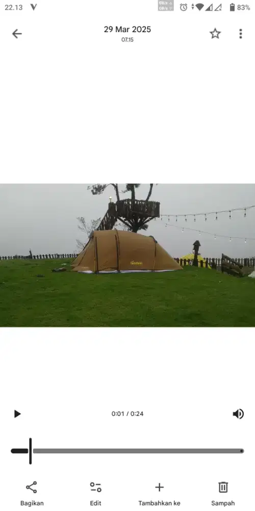 Tenda Camping Tendaki Malano 4.1