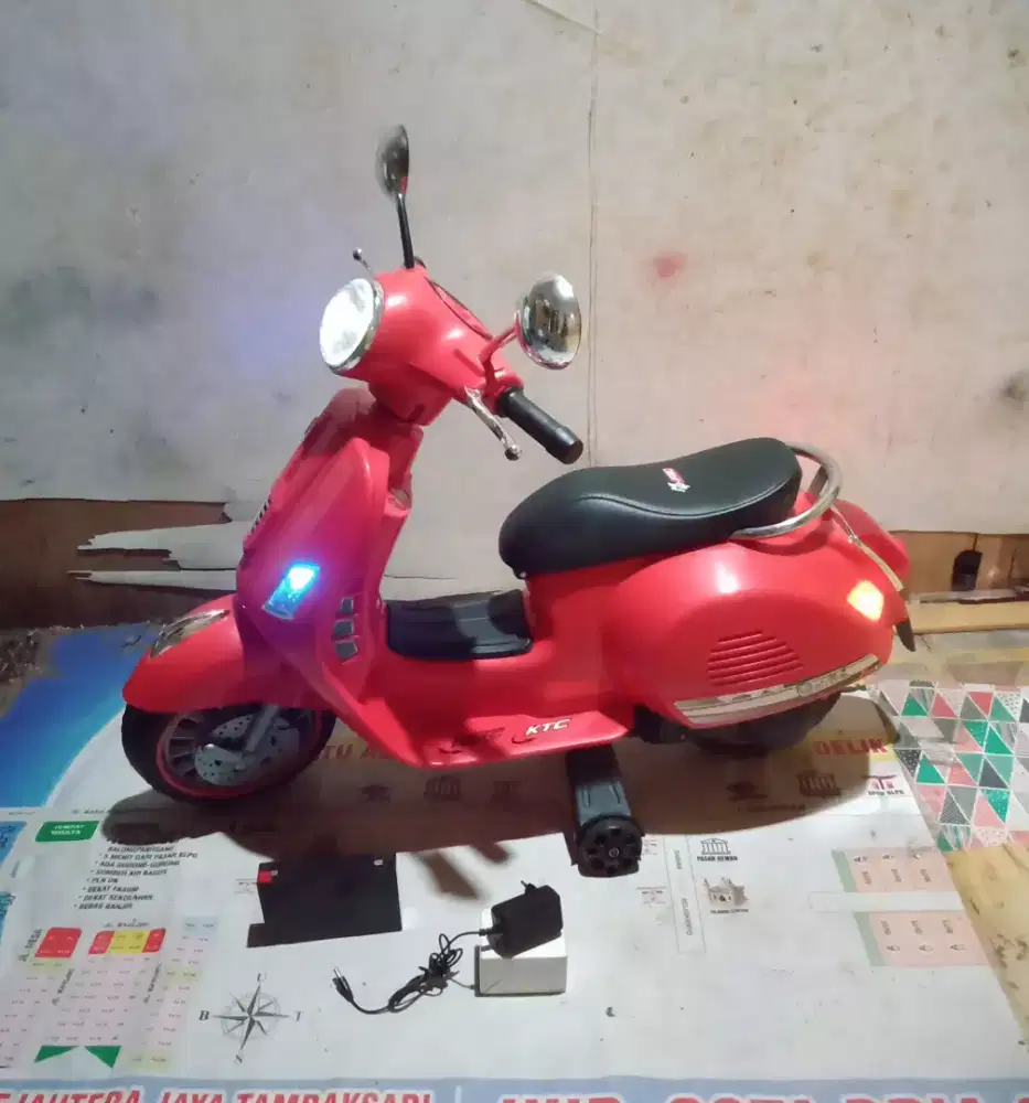 Motor aki Anak vespa