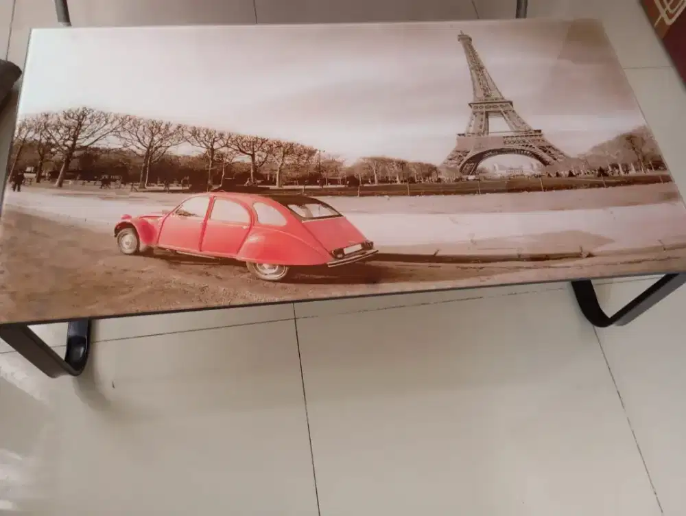 Meja (atria) dan kursi lipat (ace hardware)