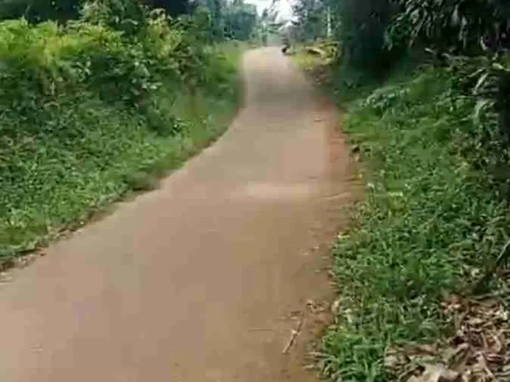 Dijual tanah dekat cisauk di Rumpin