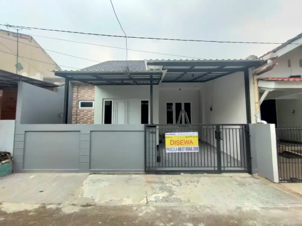 Griyaloka, dekat Pasar Modern BSD Baru selesai renovasi Gress