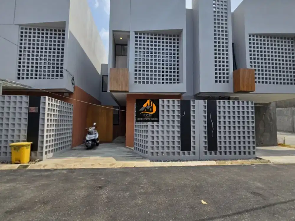 TP93.Turun Harga,Rumah Baru Dalam Mini Cluster Pondok Kelapa, Duren Sawit, Jakarta Timur