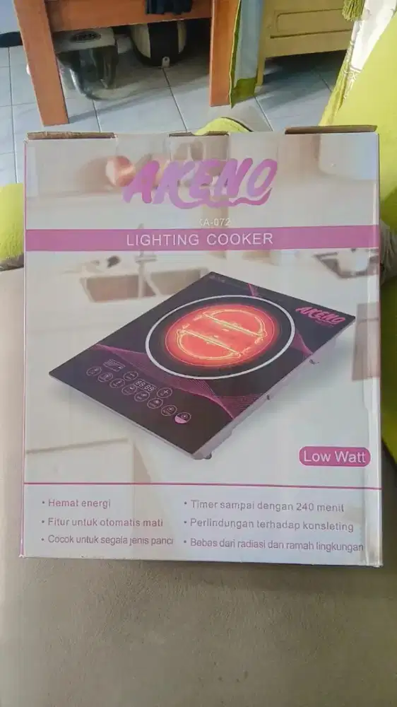 Kompor Listrik AKENO lighting cooker