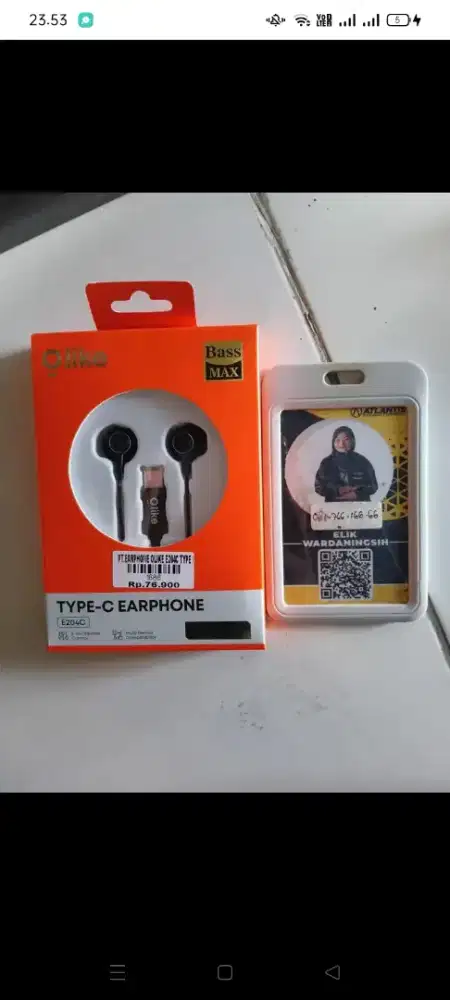 Olike type c earphone