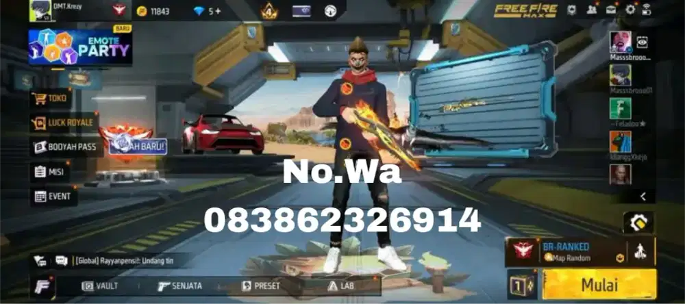 JUAL BELI AKUN FF TER JAMIN AMAN DAN TERPERCAYA 100%