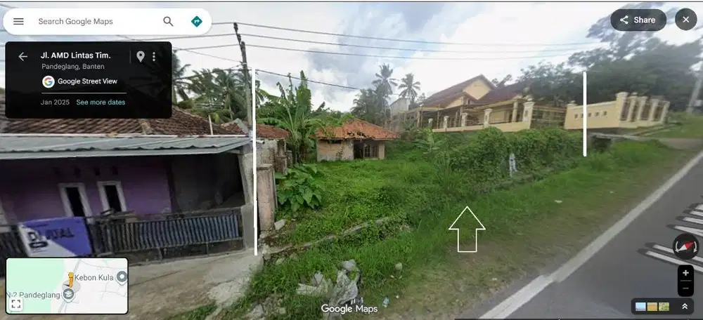 Lahan di Pandeglang Banten